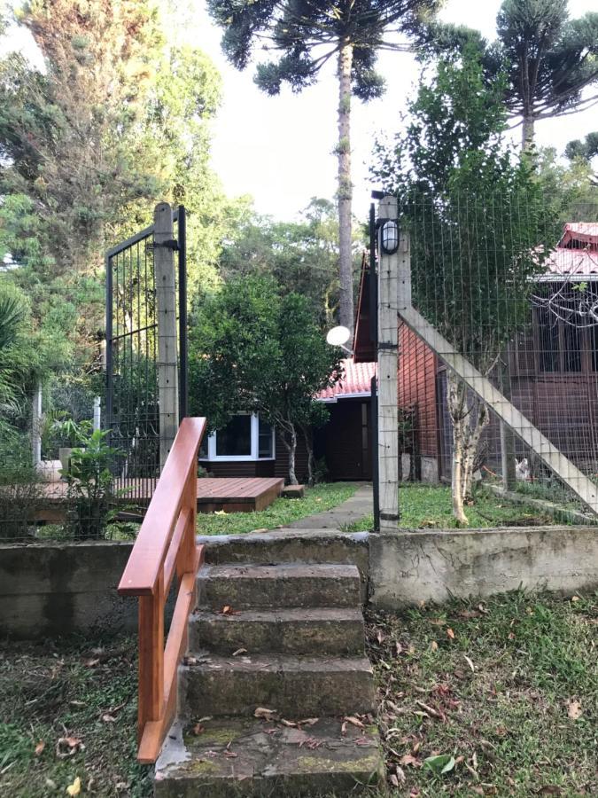 Casa Calandra Chale Colonial De Madeira Na Serra Gaucha, Canelars Villa ภายนอก รูปภาพ