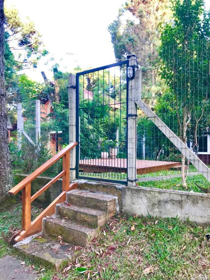 Casa Calandra Chale Colonial De Madeira Na Serra Gaucha, Canelars Villa ภายนอก รูปภาพ
